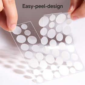 Glowpatch size comparison in hand showing scale and coverage options