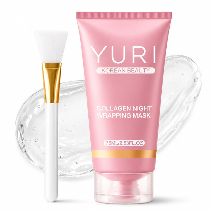 Glowsyme YURI front jar showing product packaging and clear labeling for shelf appeal