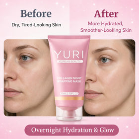Glowsyme YURI size comparison 2.53 fl.oz jar showing compact travel-friendly benefit