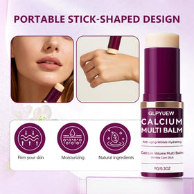 GLPYUEW Cemenrete being applied to eye area to hydrate and soften fine lines
