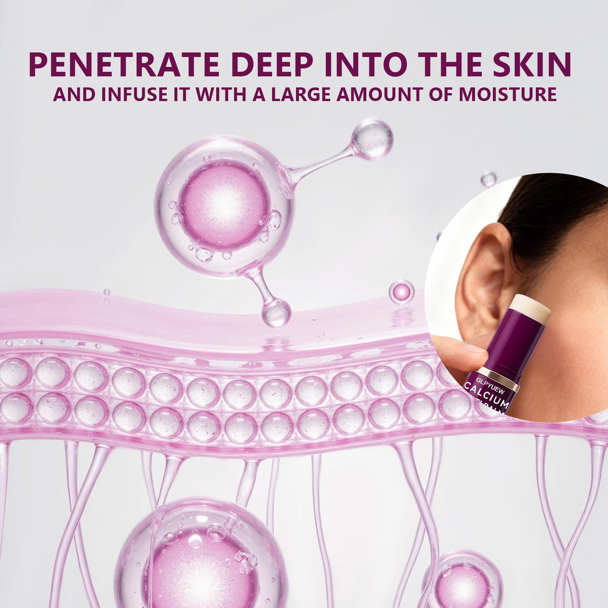 GLPYUEW Cemenrete before and after skin texture showing improved smoothness
