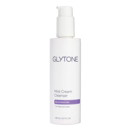 GLYTONE front packaging showing bottle and label with clear benefits