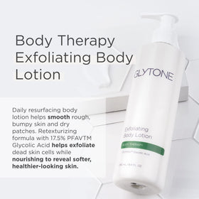GLYTONE cream texture close-up illustrating smooth, rich hydration