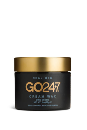 GO247 jar front view showing label and 2 oz size, clear branding and compact packaging