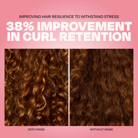 Goddess Maintenance styled hair after use with smooth, lightweight finish
