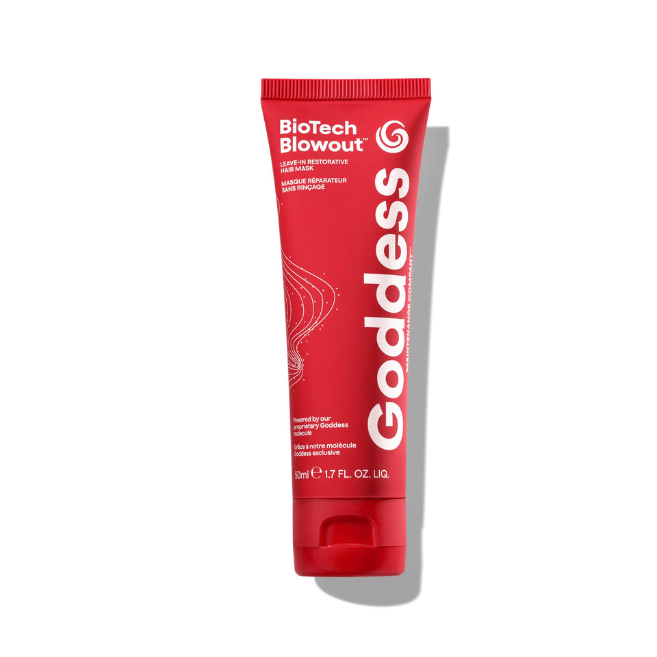 Goddess Maintenance front packaging showing compact 1.7 oz bottle and brand