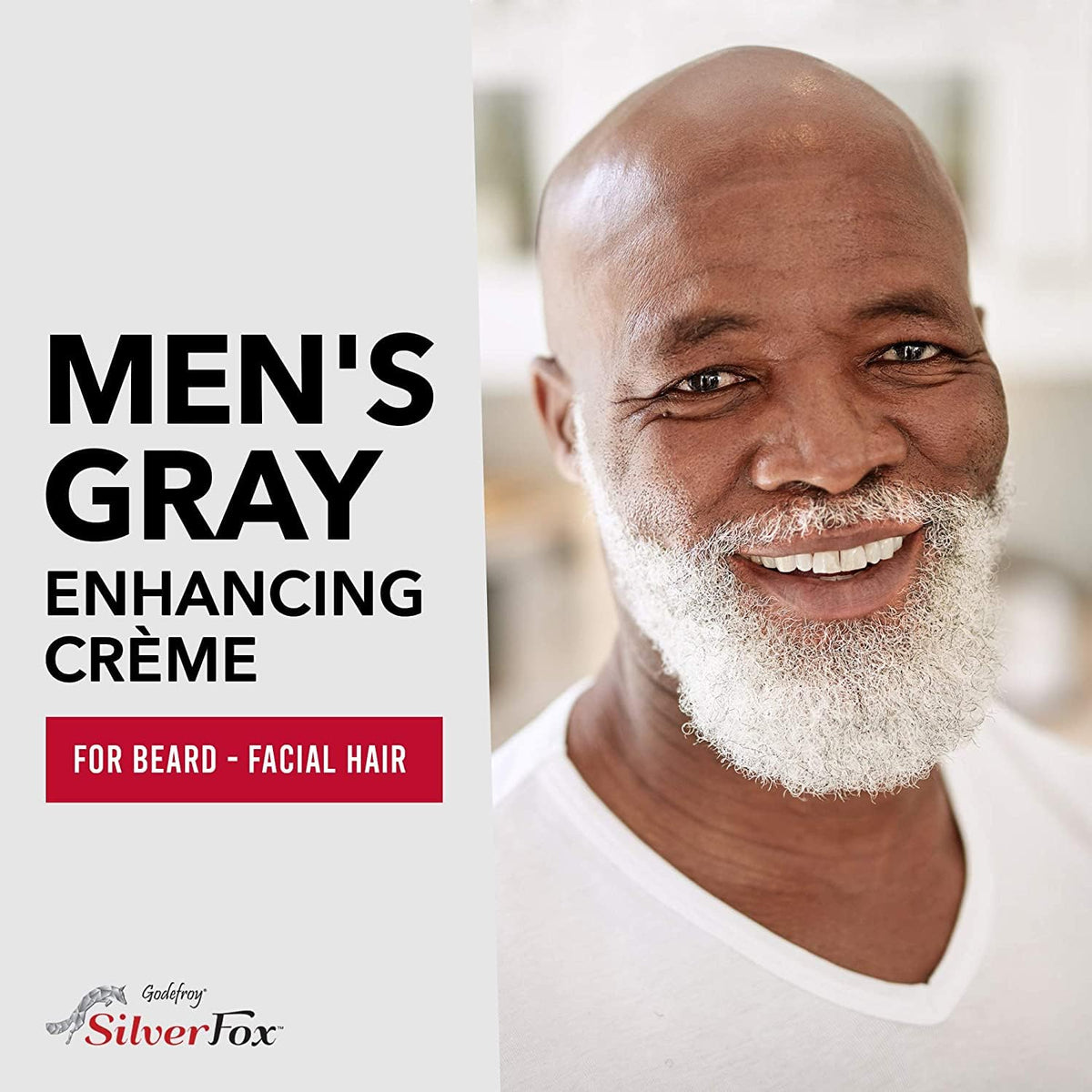 Godefroy beard application demo on facial hair for smoother styling