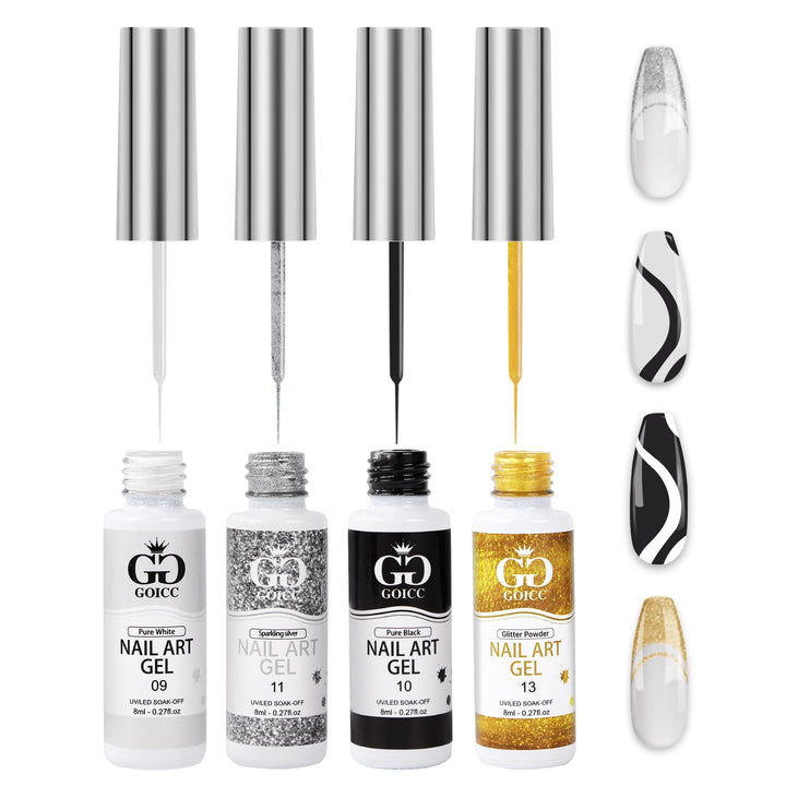 GOICC front packaging showing four 8ml bottles and benefits