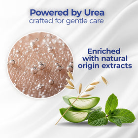 Goicoechea applied to hands demonstrating smoothing and instant comfort