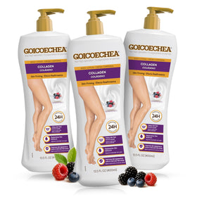 Goicoechea front packaging showing bottle and label for clear product ID and benefit