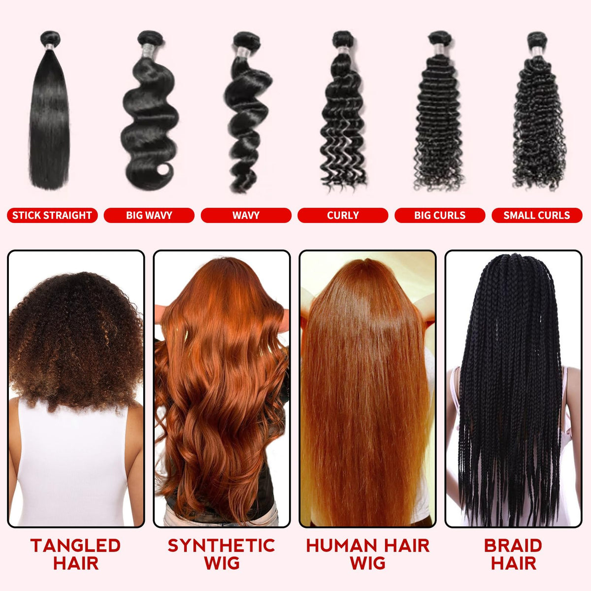 Goiple after detangle showing restored shine and softer fibers