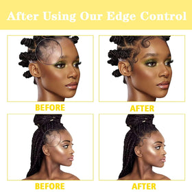 Goiple applied with brush smoothing edges for precise control