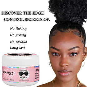Goiple being applied to hairline demonstrating clean edge definition