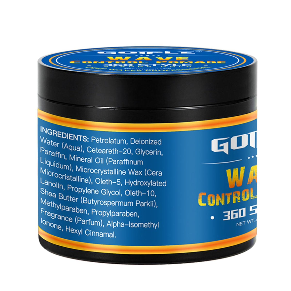 Goiple before and after waves comparison showing improved wave pattern and shine