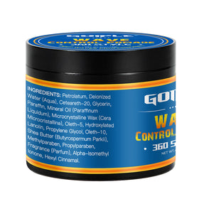 Goiple before and after waves comparison showing improved wave pattern and shine