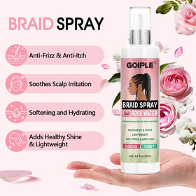 goiple back label close-up listing ingredients and directions for safe use