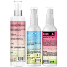 goiple bottle on bathroom shelf showing daily routine and style care