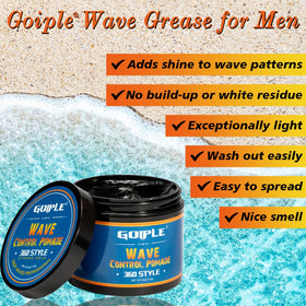 Goiple with shea butter ingredient close-up highlighting nourishment and scalp comfort