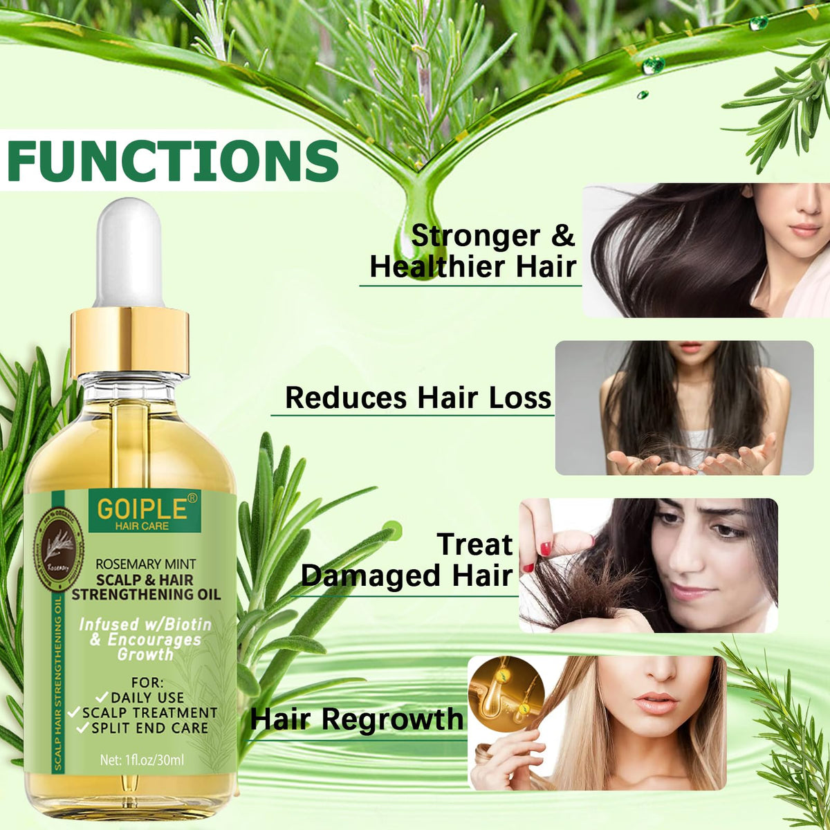 Goiple edge control jar beside comb for smooth hairline shaping