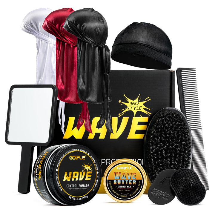 Goiple front jar and box showing branding and strong hold benefit