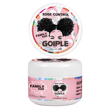 Goiple front jar edge control showing label and 8.25 oz size benefit