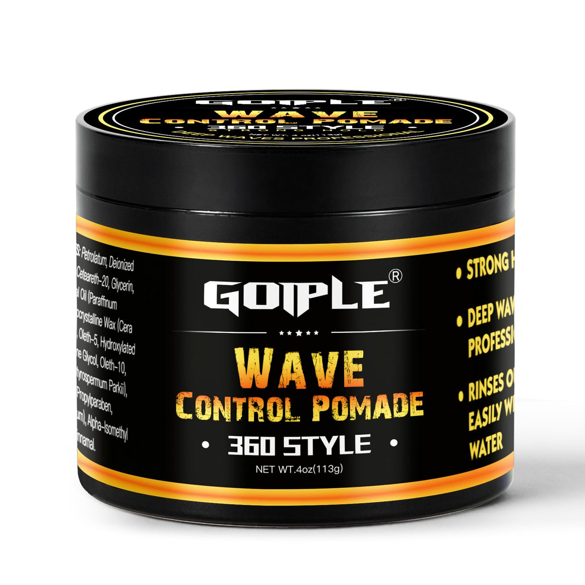Goiple front jar showing clean product branding and compact 4oz size benefit