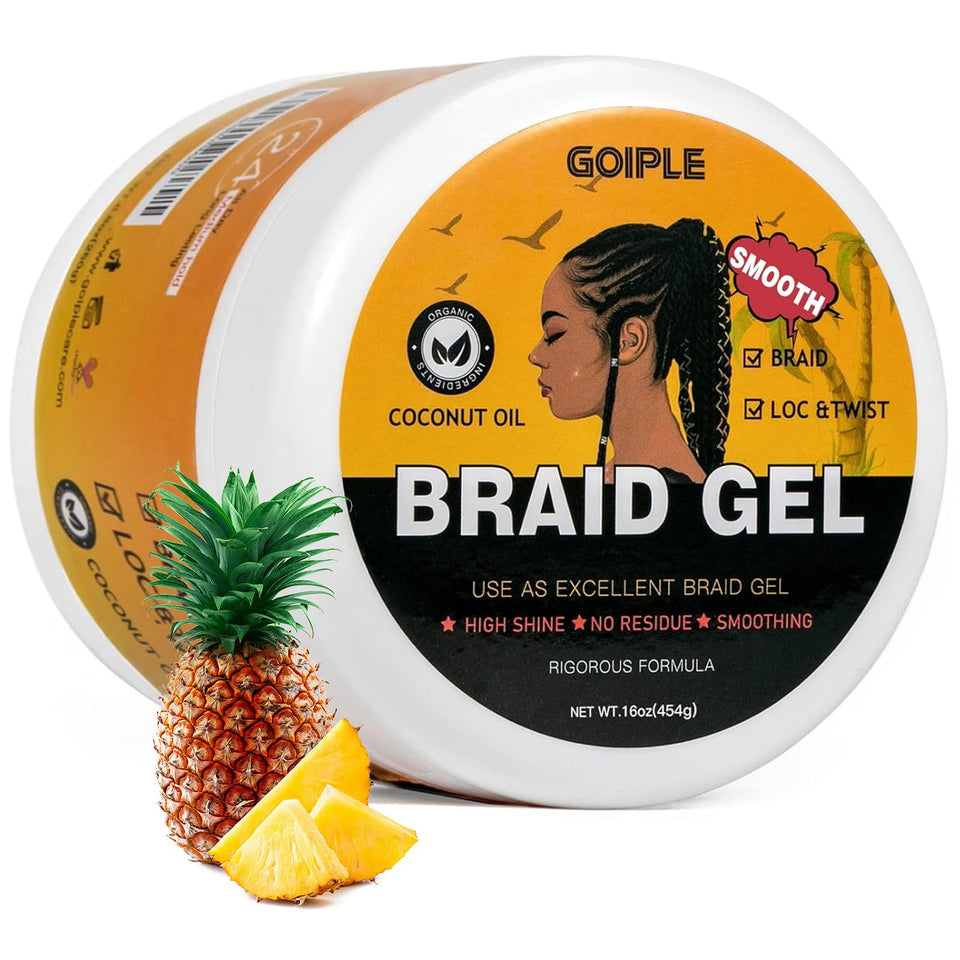 Goiple front jar showing label and large 16 oz capacity for value