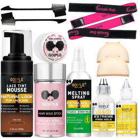 Goiple front kit packaging showing all included items and easy styling