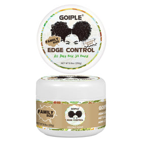 Goiple front packaging showing jar and label, highlights strong hold