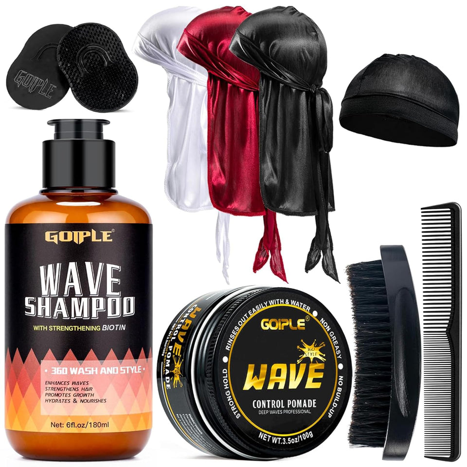 Goiple front packaging kit showing all items and clear organization for easy grooming