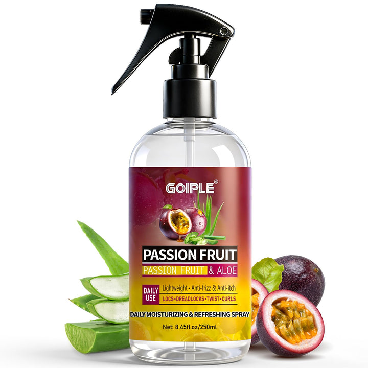 Goiple front packaging spray showing bottle and label, quick hydration benefit