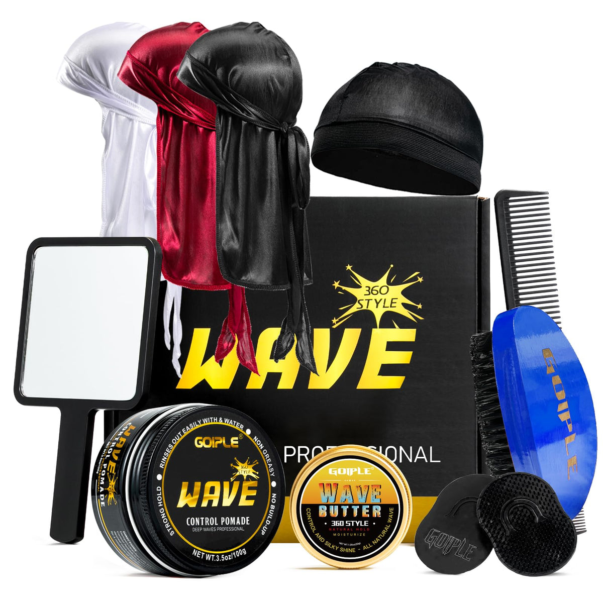 Goiple front packaging showing jar and label, promotes easy wave training