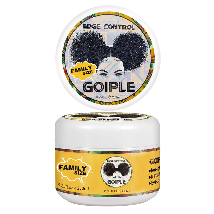 Goiple front packaging showing jar and pineapple scent for clear styling