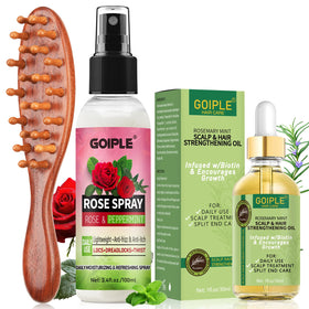 Goiple front packaging showing kit and benefit of complete loc care