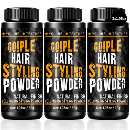 Goiple front packaging showing three compact matte jars and clear branding for portability