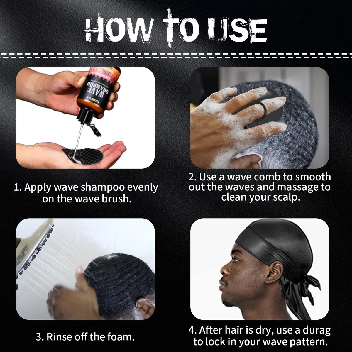 goiple hair style on shelf with kit displayed, suggesting grooming-ready organization