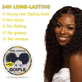 Goiple label closeup highlighting ingredients and nourishing benefits