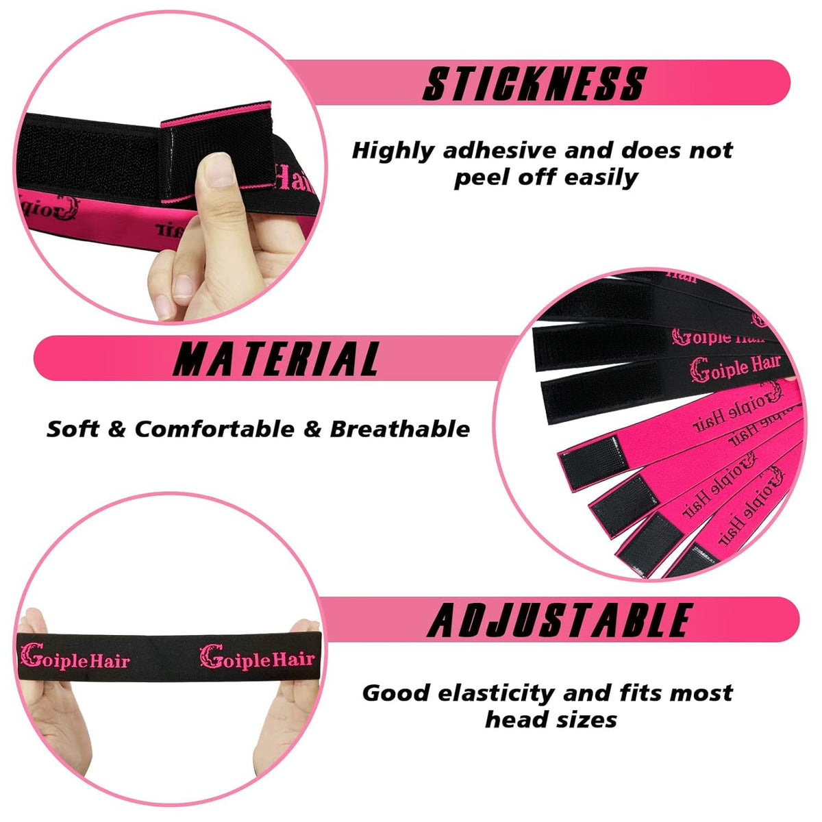 Goiple ingredients label close-up highlighting organic-forward components for conditioning