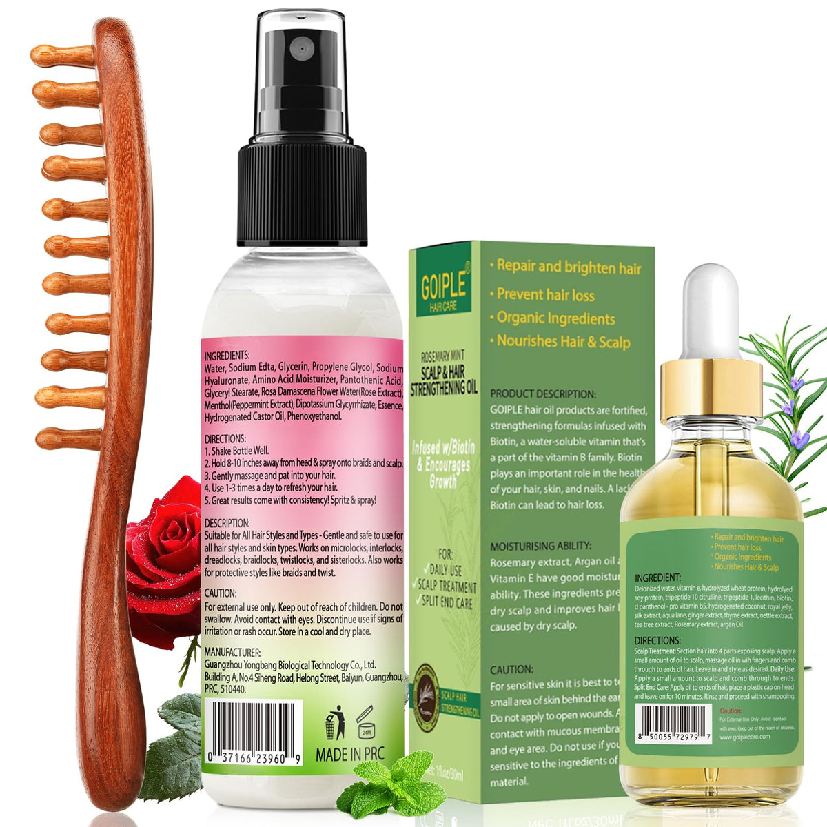 Goiple lifestyle braid care scene for easy at-home maintenance