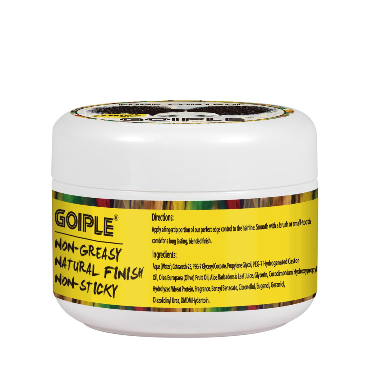 Goiple jar in lifestyle scene with pineapple backdrop suggesting fresh scent
