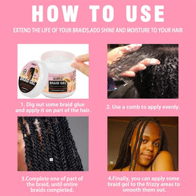 Using Goiple for loc retwist to strengthen and define new growth