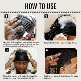 Man using Goiple while brushing waves, showing improved pattern and control