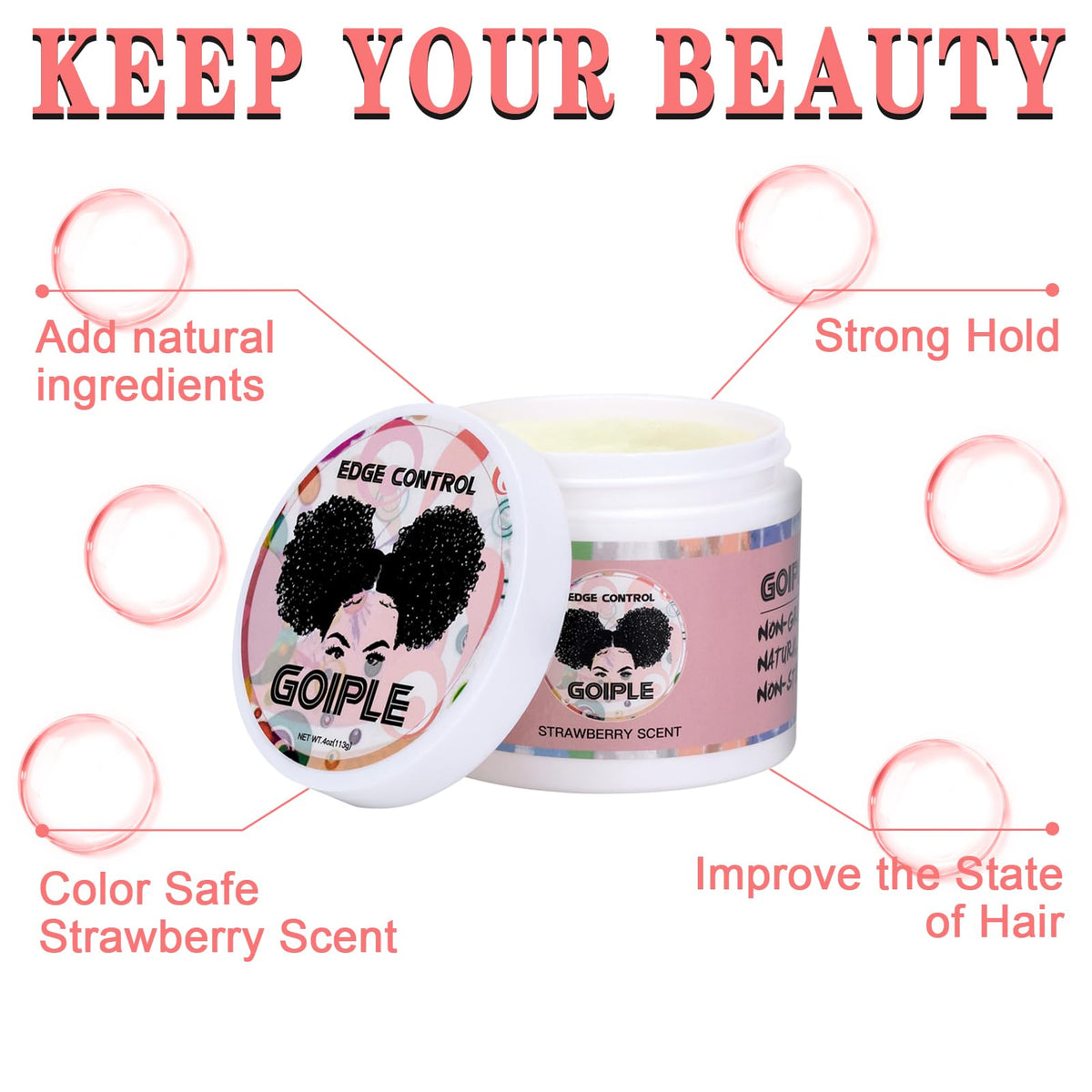Goiple model applying edge control for sleek edges and long-lasting polish