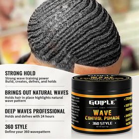 Goiple product side label with ingredients and directions for wave maintenance