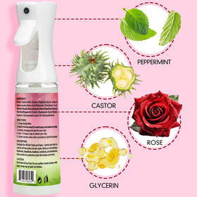 Close-up of Goiple label highlighting natural ingredients and benefits