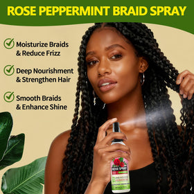 Goiple scalp application demo on roots indicating soothing and refreshment