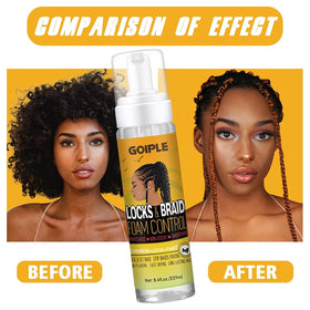 Goiple bottle held in hand to show size and portability benefit