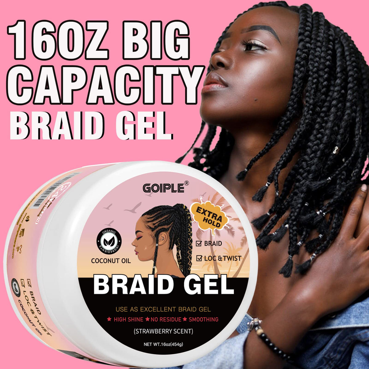 Goiple gel texture closeup highlighting smooth, non flaking finish
