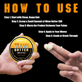 Close-up of shea butter and beeswax used in Goiple formula benefits