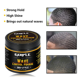 Goiple before and after waves comparison showing improved wave definition benefit